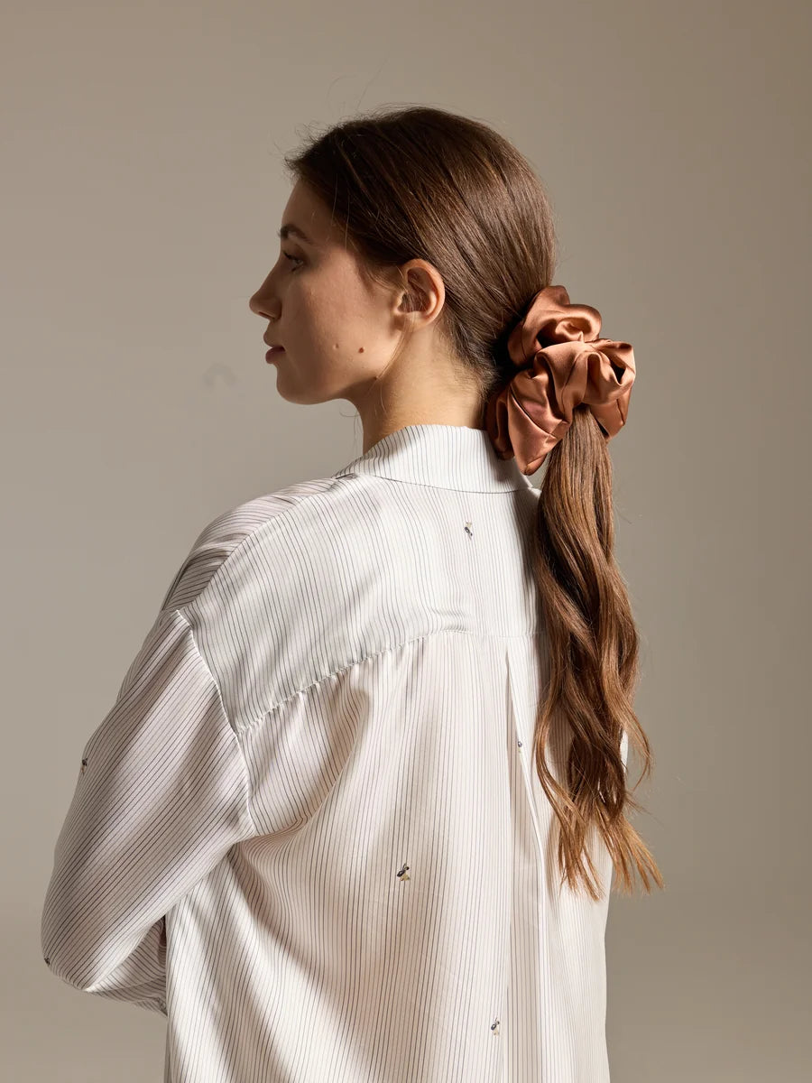 Exquisite Silk Scrunchies: A Symphony of Elegance - Rosey Isle