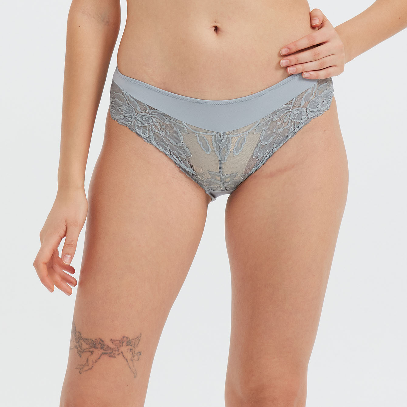 Lace Thin Strap Panty - Rosey Isle