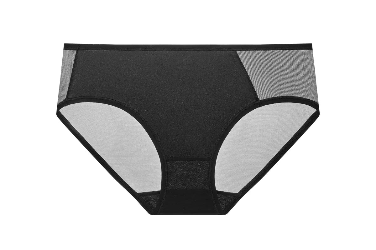 Exquisite Black Mesh Briefs: A Masterpiece of Modern Elegance - Rosey Isle