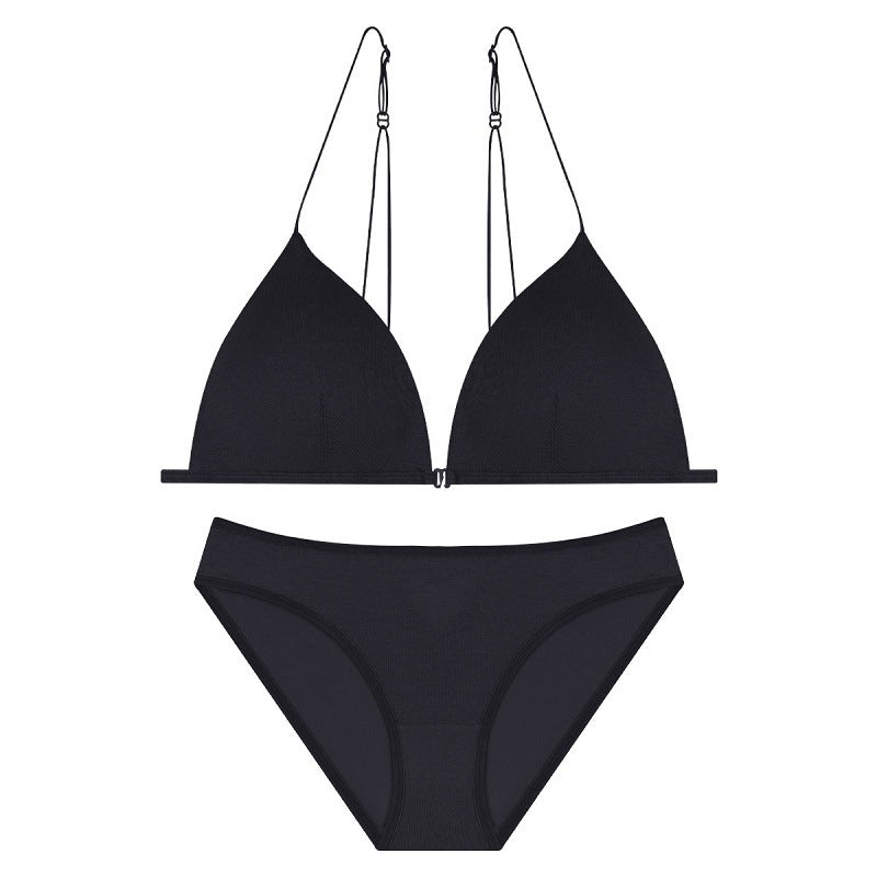 Cotton Lace-Up Cutout Panty - Rosey Isle