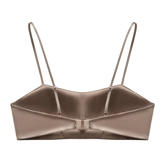 Exquisite Seamless Bralette in Luxurious Light Brown - Rosey Isle