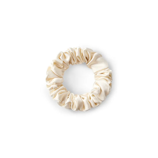 Luxurious Satin & Silk Scrunchie - Timeless Elegance - Rosey Isle