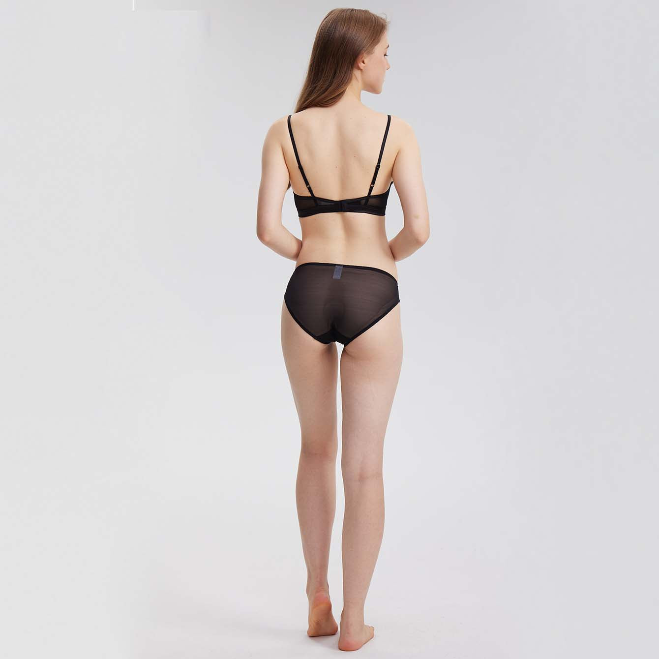 Sexy Mesh Embroidered Panty - Rosey Isle