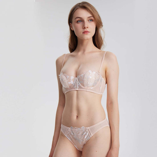 Floral Lace Push-Up Bra - Rosey Isle