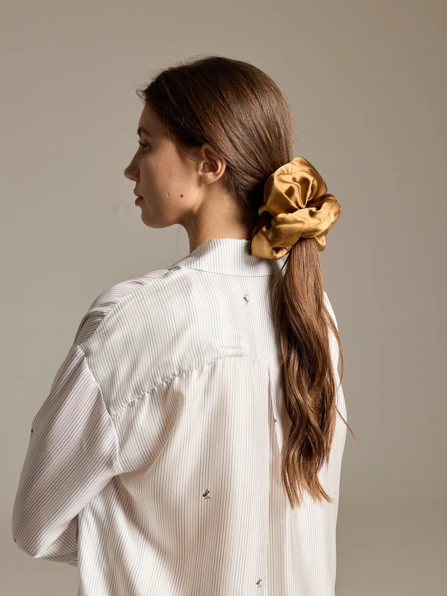 Exquisite Silk Scrunchies: A Symphony of Elegance - Rosey Isle