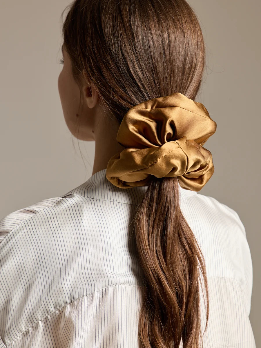 Exquisite Silk Scrunchies: A Symphony of Elegance - Rosey Isle