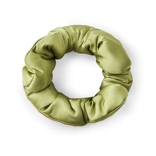 Elegant Silk Satin Scrunchies Trio - Rosey Isle