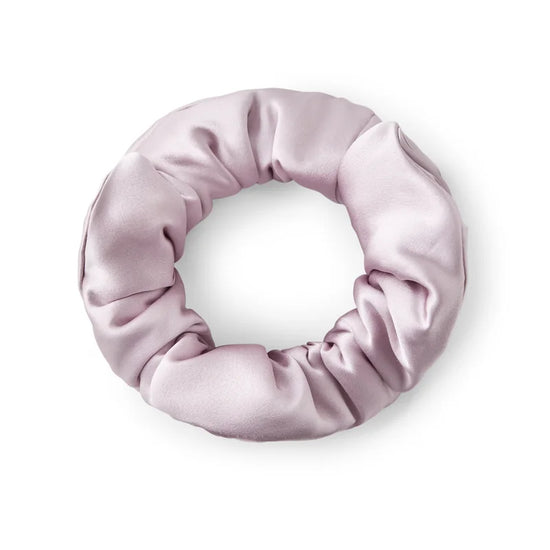 Elegant Silk Satin Scrunchies Trio - Rosey Isle