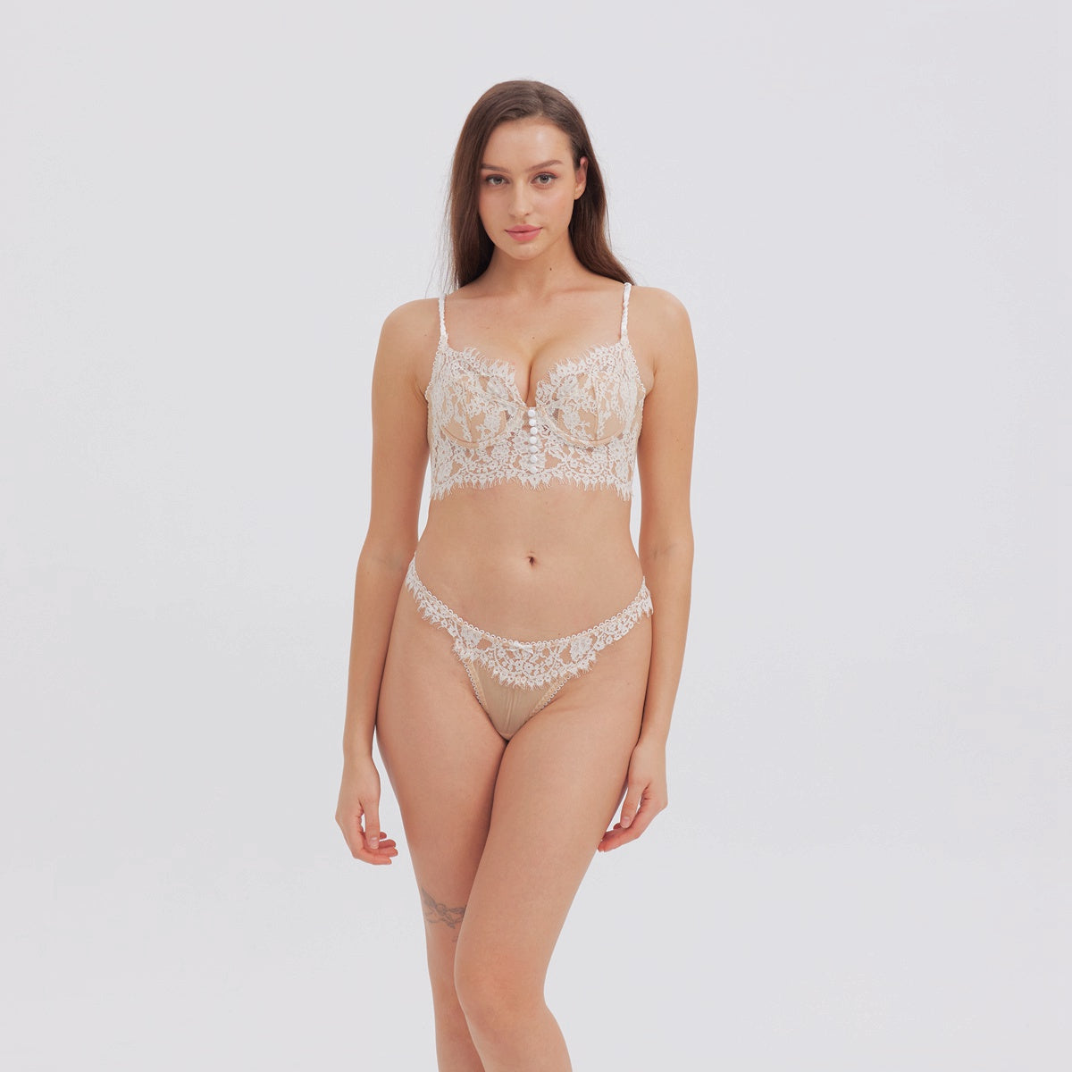 Eyelash Lace Panty - Rosey Isle