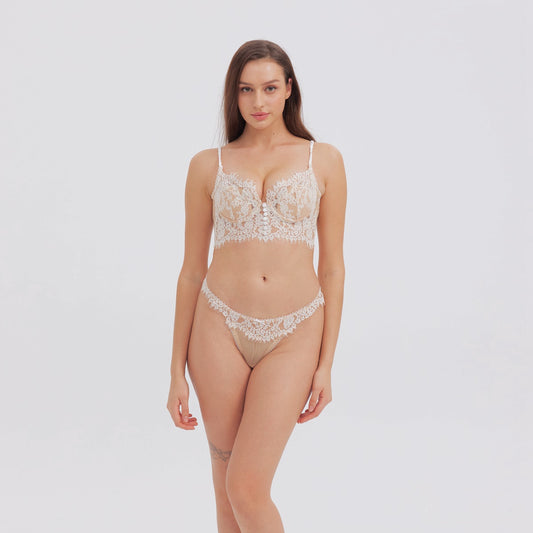 Eyelash Lace Panty - Rosey Isle