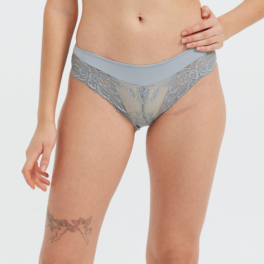 Lace Thin Strap Panty - Rosey Isle