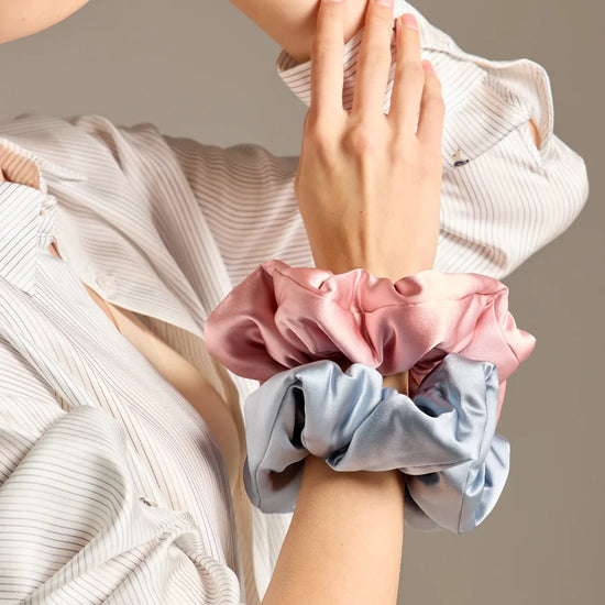 Exquisite Silk Scrunchies: A Symphony of Elegance - Rosey Isle