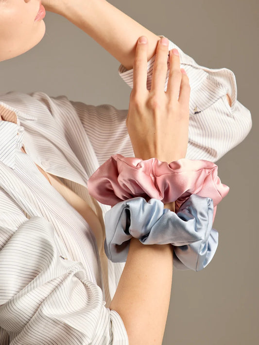 Exquisite Silk Scrunchies: A Symphony of Elegance - Rosey Isle