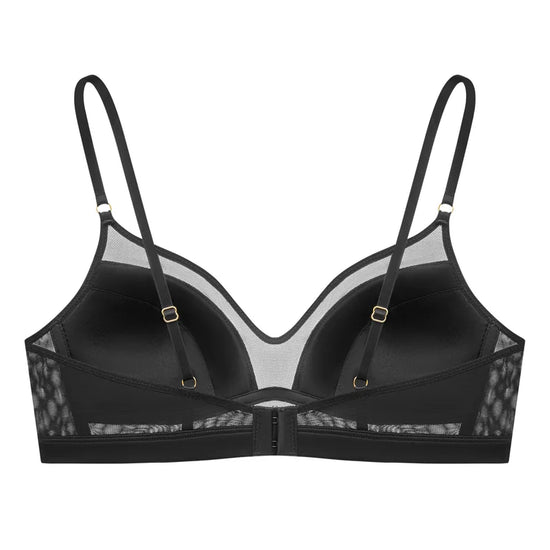 Exquisite Black Mesh Bralette - Modern Elegance Redefined - Rosey Isle