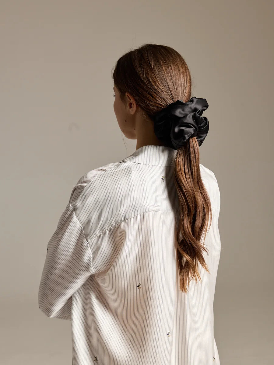 Exquisite Silk Scrunchies: A Symphony of Elegance - Rosey Isle