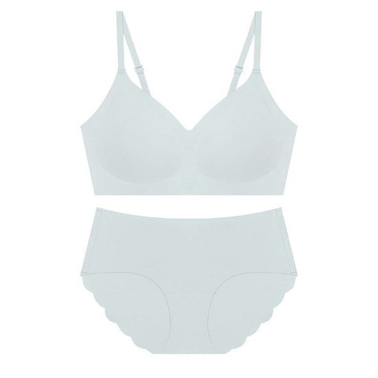 Mid-Low Rise Lace Trim Seamless Panty - Rosey Isle