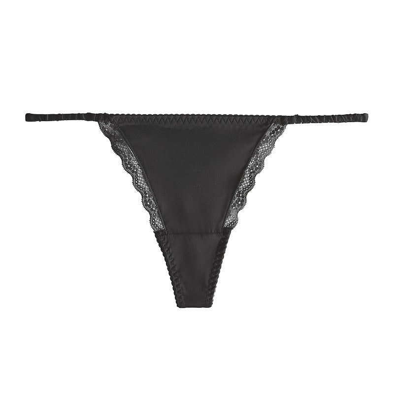 Silken Lace Thong - Rosey Isle