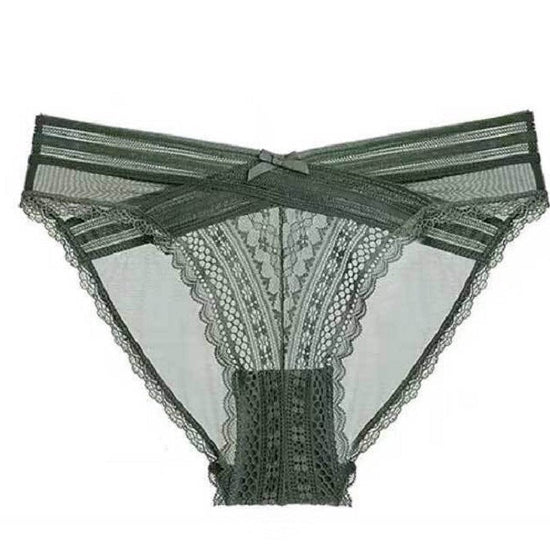 Romantic Lace Cotton Soft Panty - Rosey Isle
