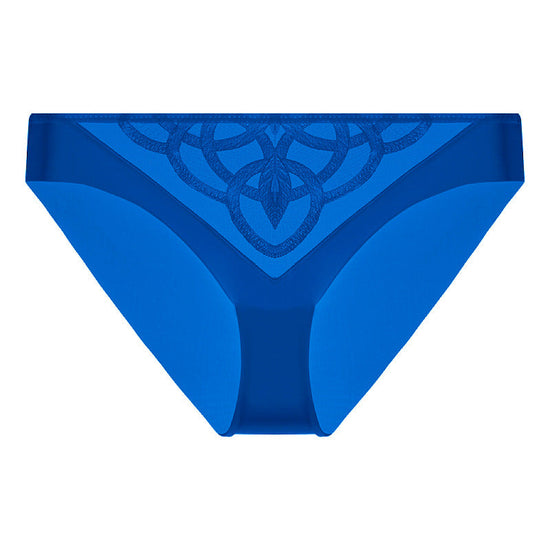 Sheer Embroidered Mesh Panty - Rosey Isle
