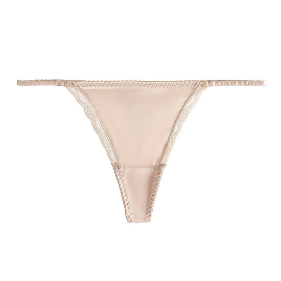 Silken Lace Thong - Rosey Isle