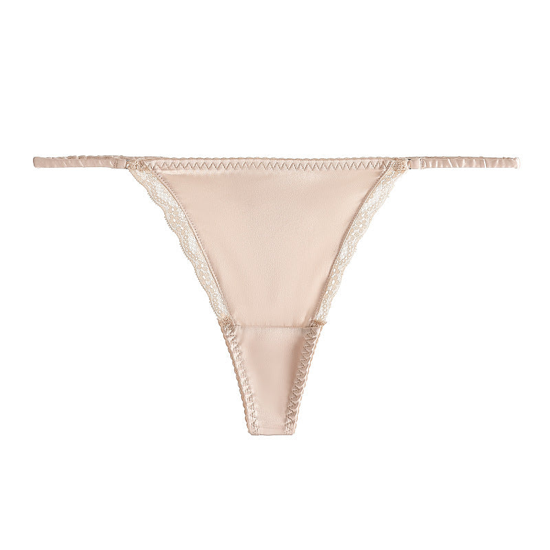 Silken Lace Thong - Rosey Isle