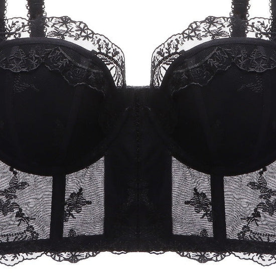 Lace Longline Soft Lift Bra - Rosey Isle