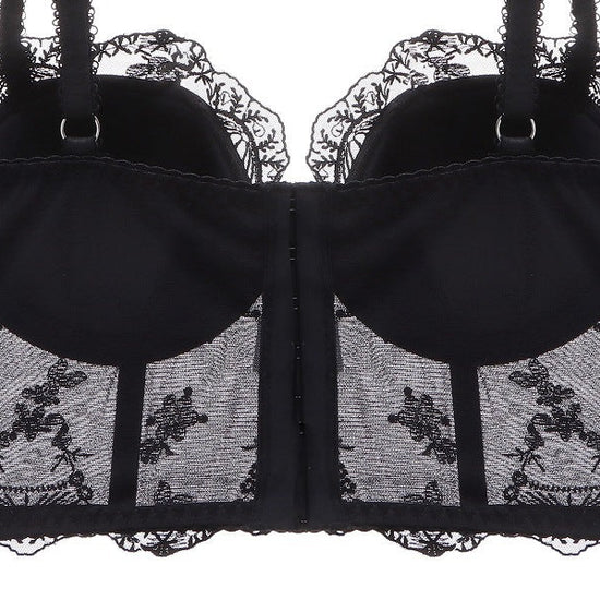 Lace Longline Soft Lift Bra - Rosey Isle