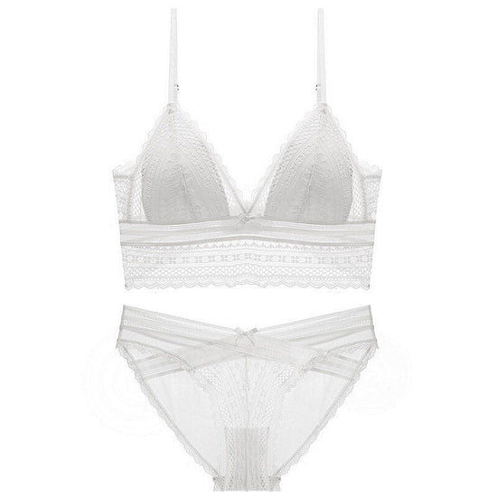 Lace U-Back Triangle Bra - Rosey Isle