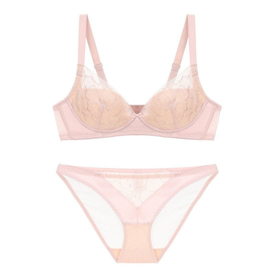 Mesh Embroidered Soft Panty - Rosey Isle