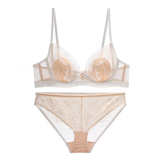 Sexy Mesh Embroidered Panty - Rosey Isle