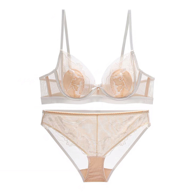 Sexy Mesh Embroidered Panty - Rosey Isle